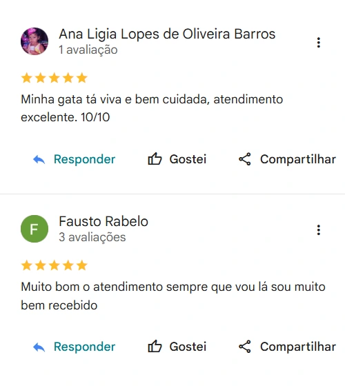 Avaliação 5 estrelas